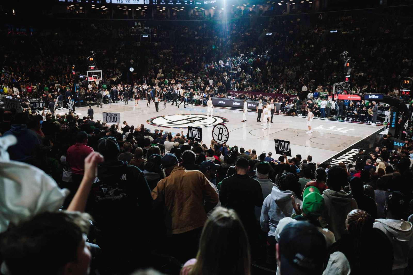 NYC Brooklyn Nets NBA Game Ticket en el Barclays Center