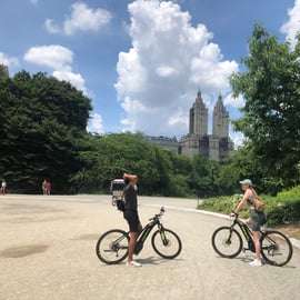 NUEVA YORK: Alquiler de bicicletas eléctricas en Central Park