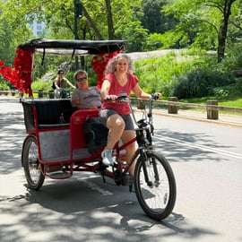Tour en bicitaxi por los lugares de rodaje de Central Park