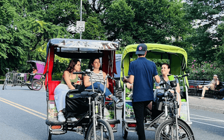 NYC: Recorrido en bicitaxi por Central Park / Paradas fotográficas
