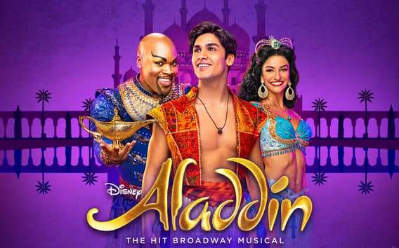 Ciudad de Nueva York Aladdin en Broadway Ticket de entrada
