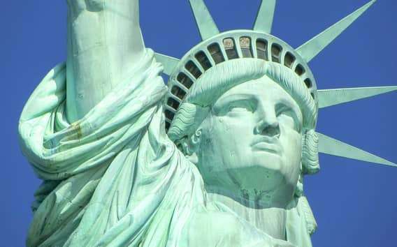 Ciudad de Nueva York: Estatua de la Libertad e Isla Ellis con Ferry