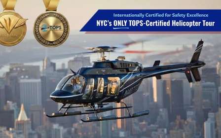 NUEVA YORK Excursión en helicóptero con todo incluido por la isla de Manhattan