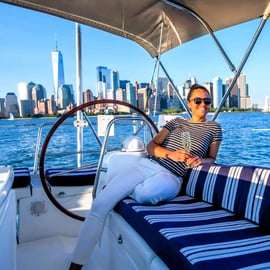 Nueva York: crucero privado con champán a la Estatua de la Libertad