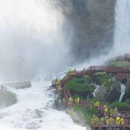 Desde NYC: Excursión guiada de un día a las cataratas del Niágara