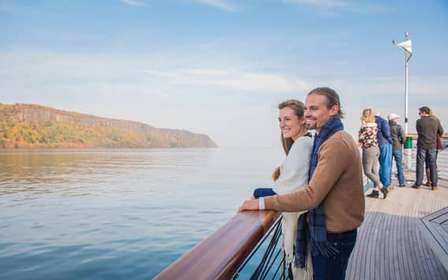 NYC: Excursión en yate por el follaje otoñal de Grand Palisades