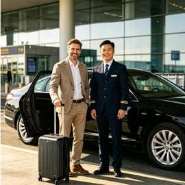 Traslado Privado: Aeropuerto JFK/LGA/EWR a Manhattan Hasta 5