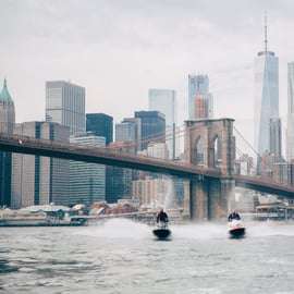 Desde Jersey City Excursión en moto acuática por Manhattan