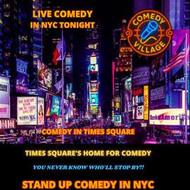 Nueva York: entrada para el espectáculo de «stand-up» de Comedy Village en Times Square