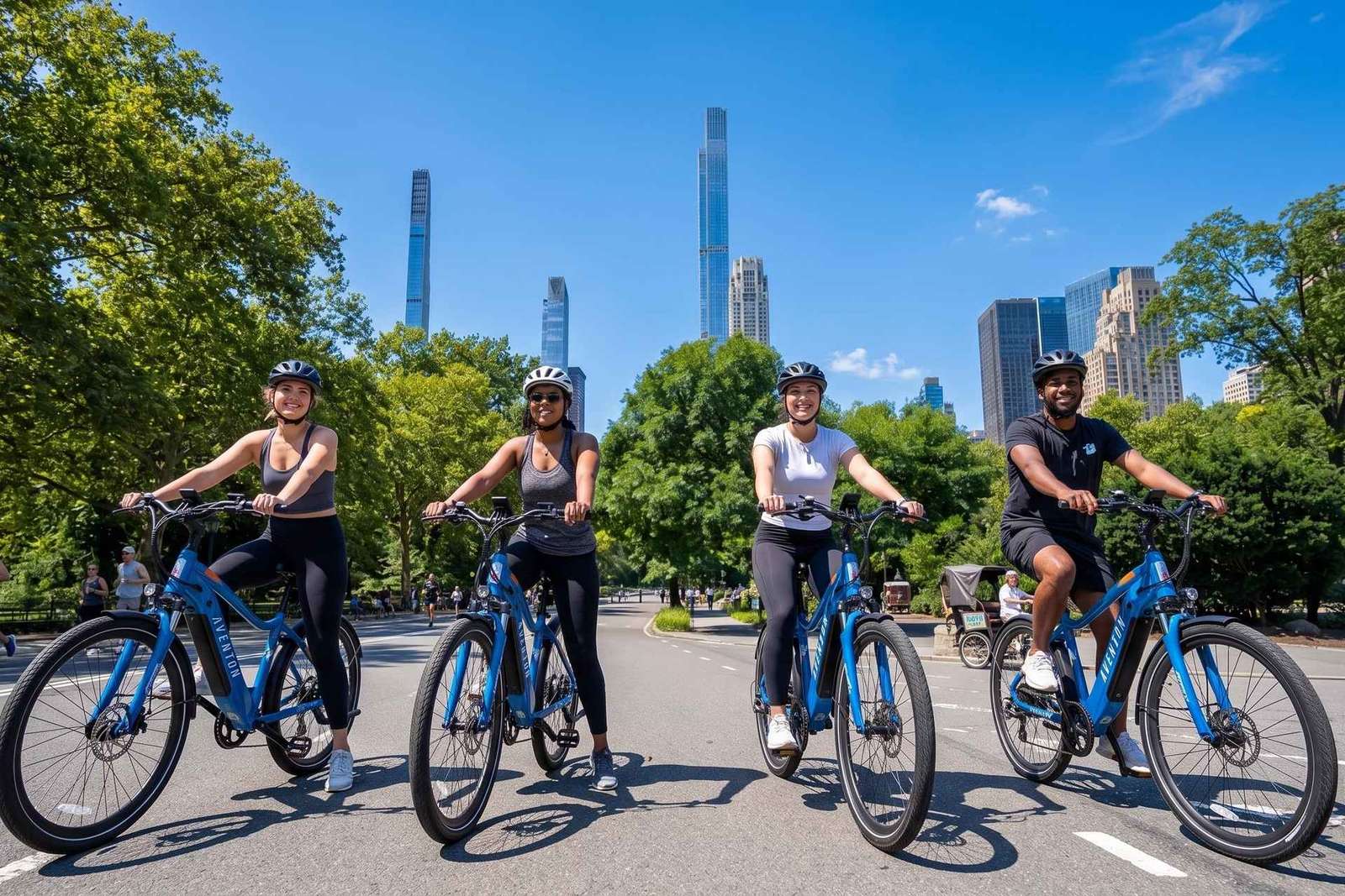 Nueva York: tour guiado en bici o bici eléctrica por Central Park