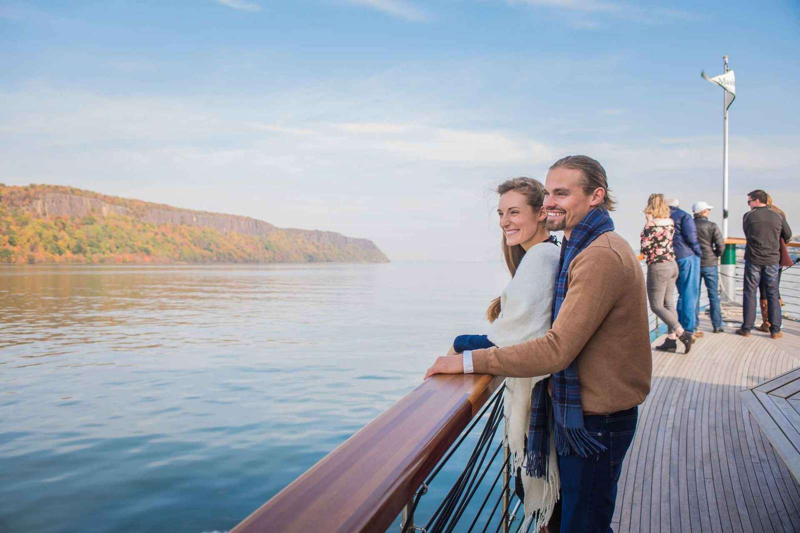 NYC: Excursión en yate por el follaje otoñal de Grand Palisades