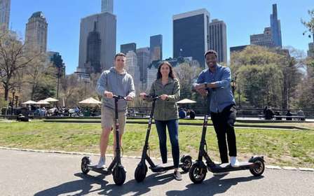 Alquiler de scooters eléctricos en Central Park