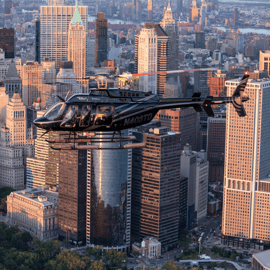 Desde Nueva Jersey: Excursión en helicóptero City Lights o Skyline