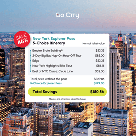 Nueva York Explorer Pass Ahorra hasta un 50% - Incluye Edge