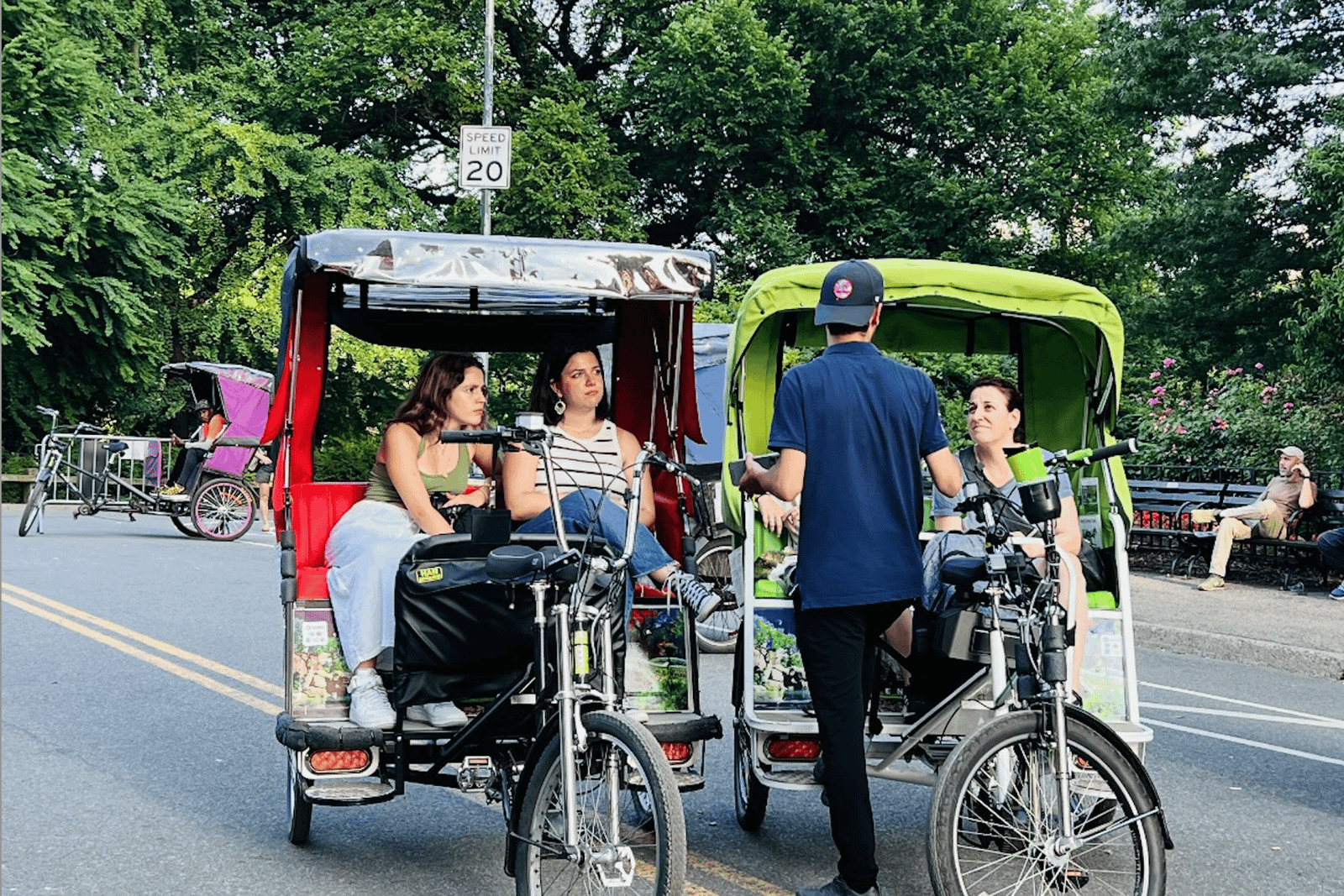 NYC: Recorrido en bicitaxi por Central Park / Paradas fotográficas