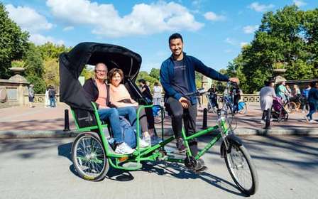 Ciudad de Nueva York: Tour privado en bicitaxi por Central Park
