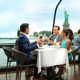 NYC: Brunch, almuerzo o cena de lujo en crucero por el puerto