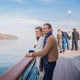 NYC: Excursión en yate por el follaje otoñal de Grand Palisades
