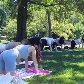 Central Park: ¡La clase de yoga mejor valorada de Nueva York!