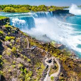 Nueva York: Excursión guiada nocturna a las cataratas del Niágara
