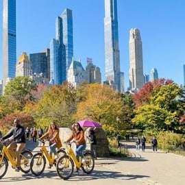 Nueva York: tour guiado en bici o bici eléctrica por Central Park