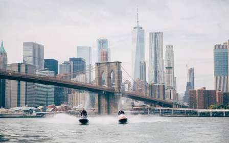 Desde Jersey City Excursión en moto acuática por Manhattan